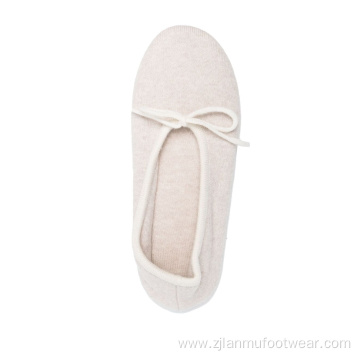 100% Wool cashmere cotton yarn slippers